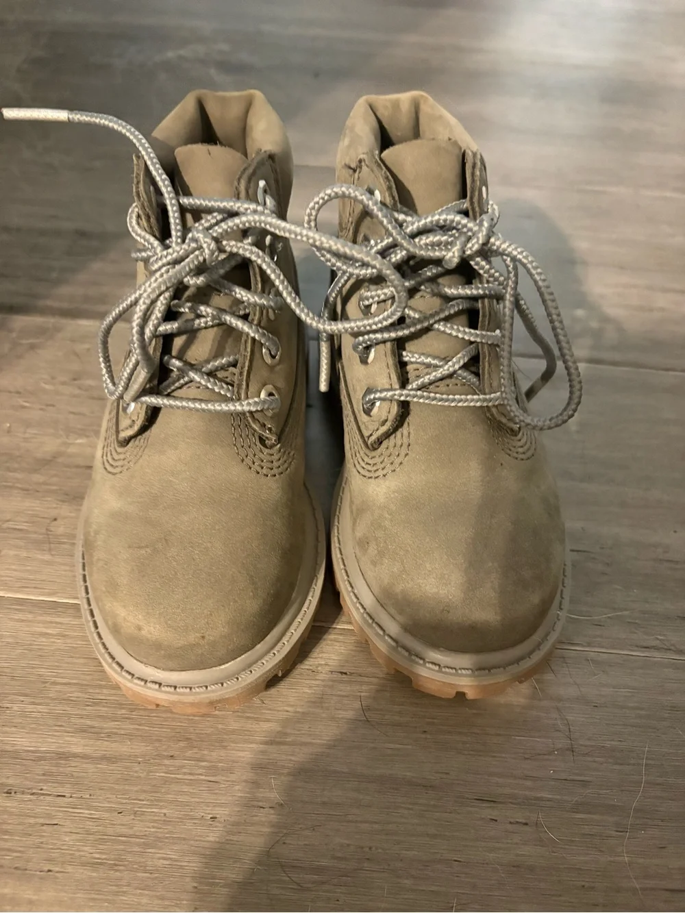 Timberland Kids Light Brown Lace-Up Outdoor Boots